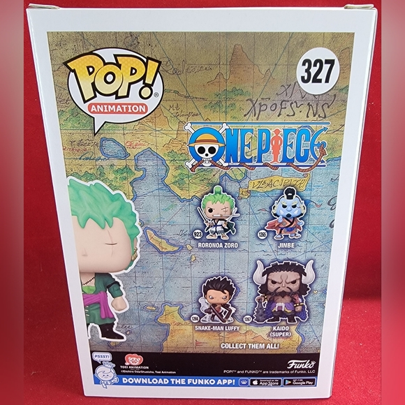Roronoa Zoro kody exclusive # 327 (nib) with pop protector - Picture 5 of 8